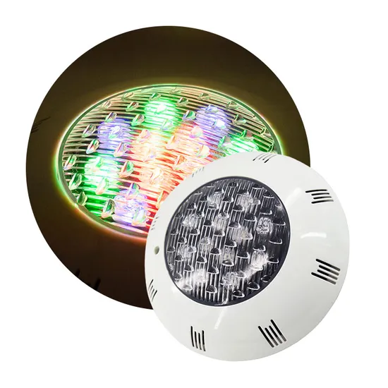 Waterproof IP68 ABS Outdoor Wall Mounted Submersible Pool Light Recessed LED Underwater Light RGB LED Swimming Pool Light
