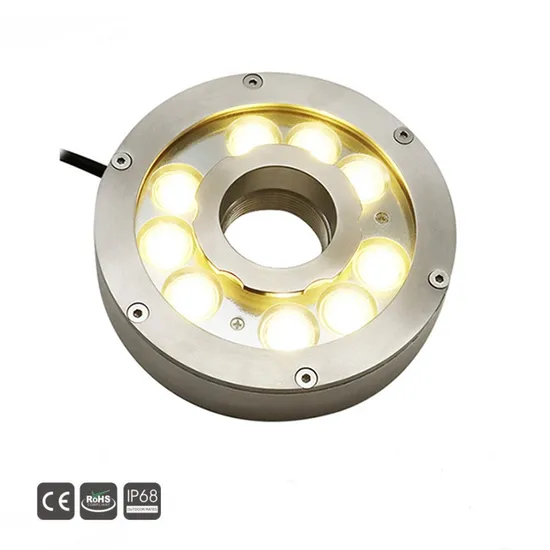 9W/27W IP68 LED Underwater Fountain Ring with Lighting