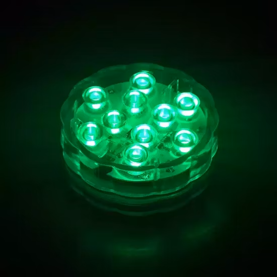 RGB Submersible LED Disco Light Glow Show Swimming Pool Hot Tub SPA Lamp Bath Light