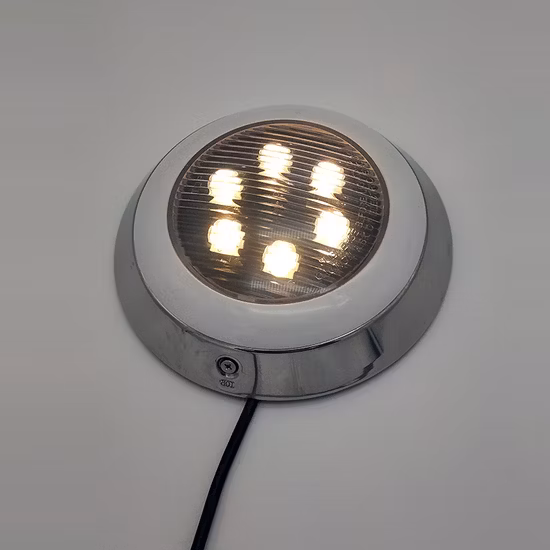 2022 Vinyl Pool Recessed 12V 18watt Warm White RGB IP68 Swimming Pool LED Light