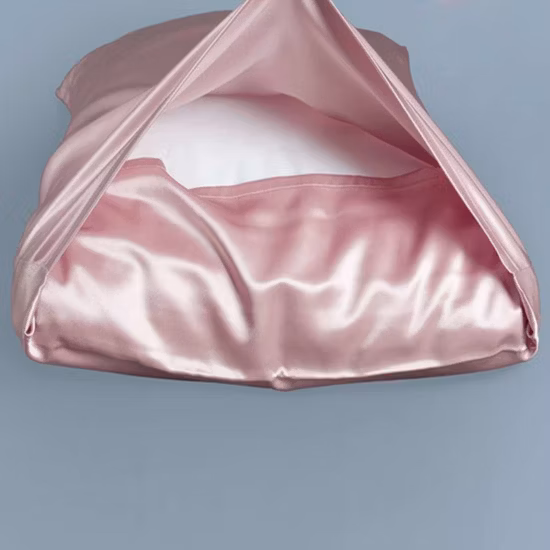 Comfortable Custom Pure Mulberry Silk Pillow Case 100% Mulberry Silk Pillowcase Gift Set with Eyemask Hair Accessories