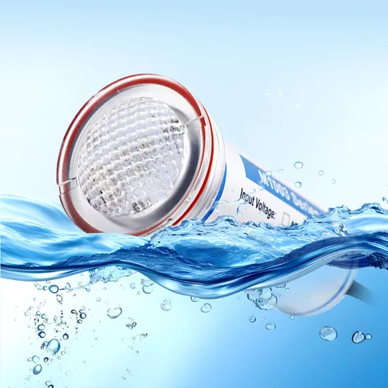 ETL Vibrant RGB Colors1.5 Inch AC12V 6W RGB WiFi Control Nicheless SPA LED Swimming Pool Light 