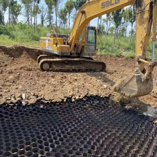 Plastic HDPE Geocelda Geocell Cellular Confinement System Erosion Control for Construction and Slope Protection