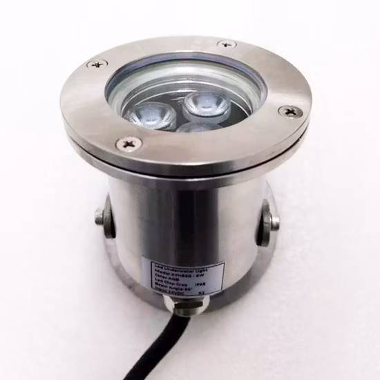 Epistar Chip 3W IP68 RGB Underwater Spot LED Swimming Pool Light for Fountains