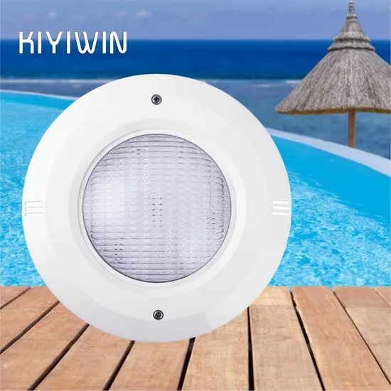 D290mm Plastic LED Underwater Light Concrete/Vinyl Liner Pool Light RGB 