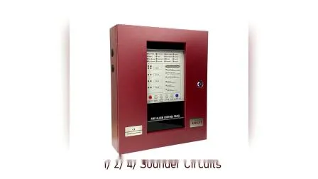 4, 8, 16 Zones Fire Warning Fire Alarm Control Panel System 